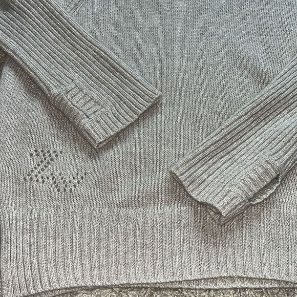 NWT Zadig & Voltaire Alma Bijoux Cashmere Sweater in Mastic Size XS - Picture 12 of 15